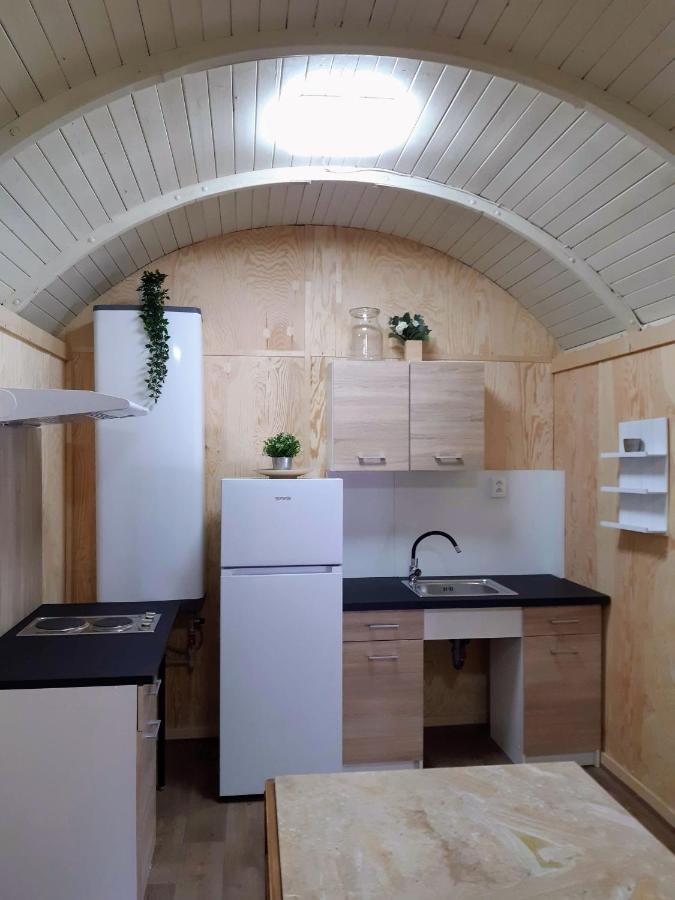 Vagon Lesna Apartment Jiřetín pod Jedlovou Bagian luar foto